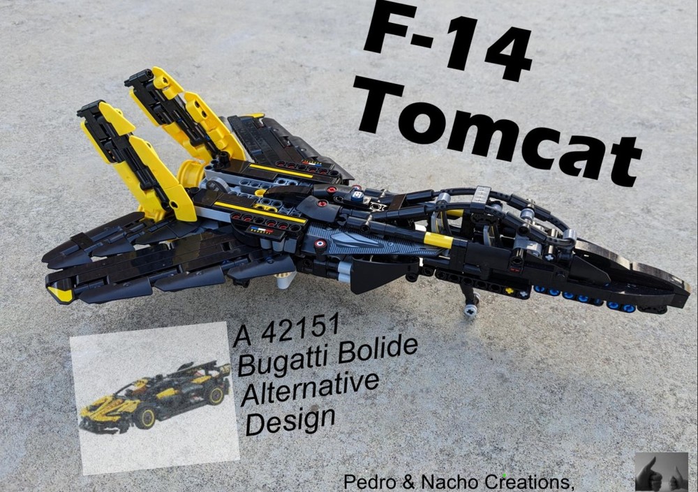 Lego F-14 Tomcat (42151 Bugatti Bolide)