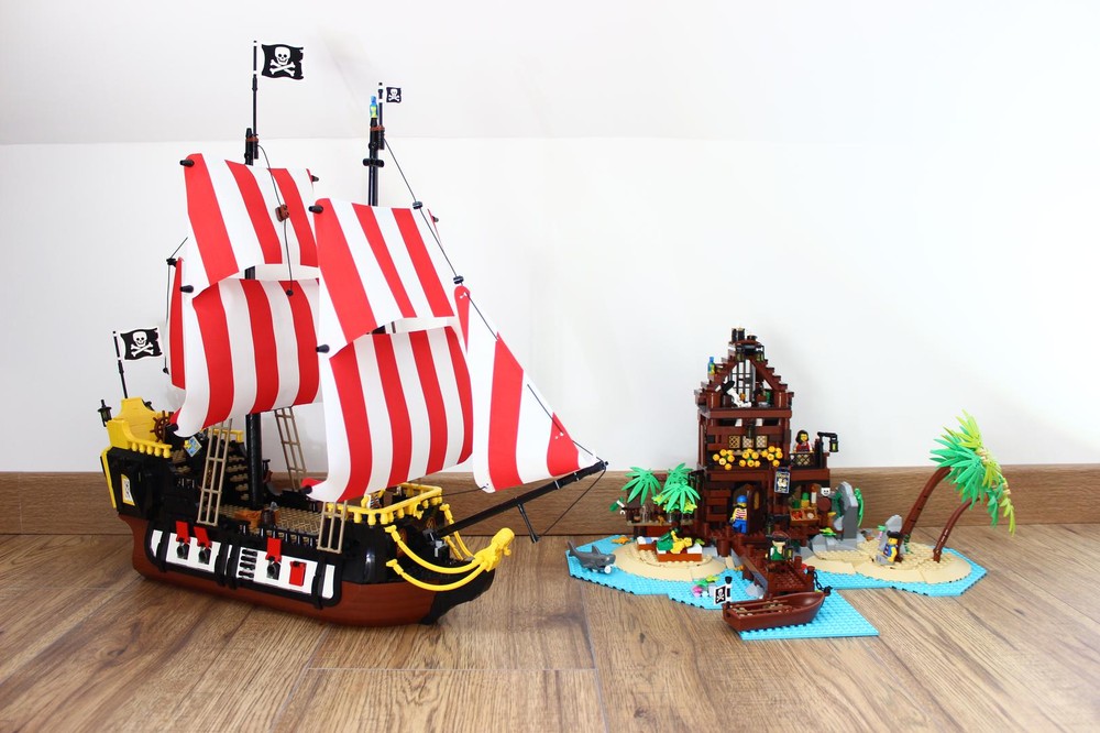 Lego 21322 - The last stopover before sinking - Pirates of Barracuda Bay Alt buid