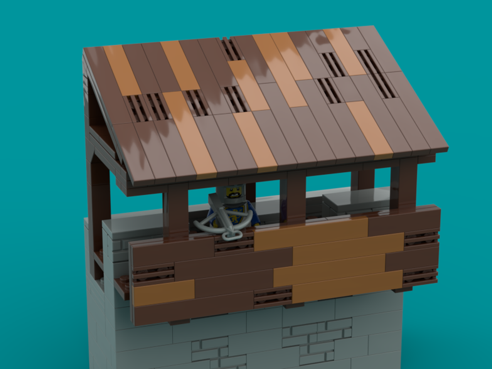 Lego Fighting Platform upon Rampart