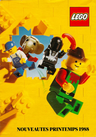 Lego 1988 Dealer Large Belgian - Nouveautés printemps (920971-B (FR))