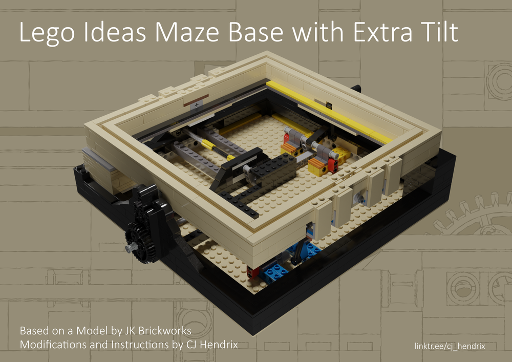 Lego Ideas Maze Base with Extra Tilt