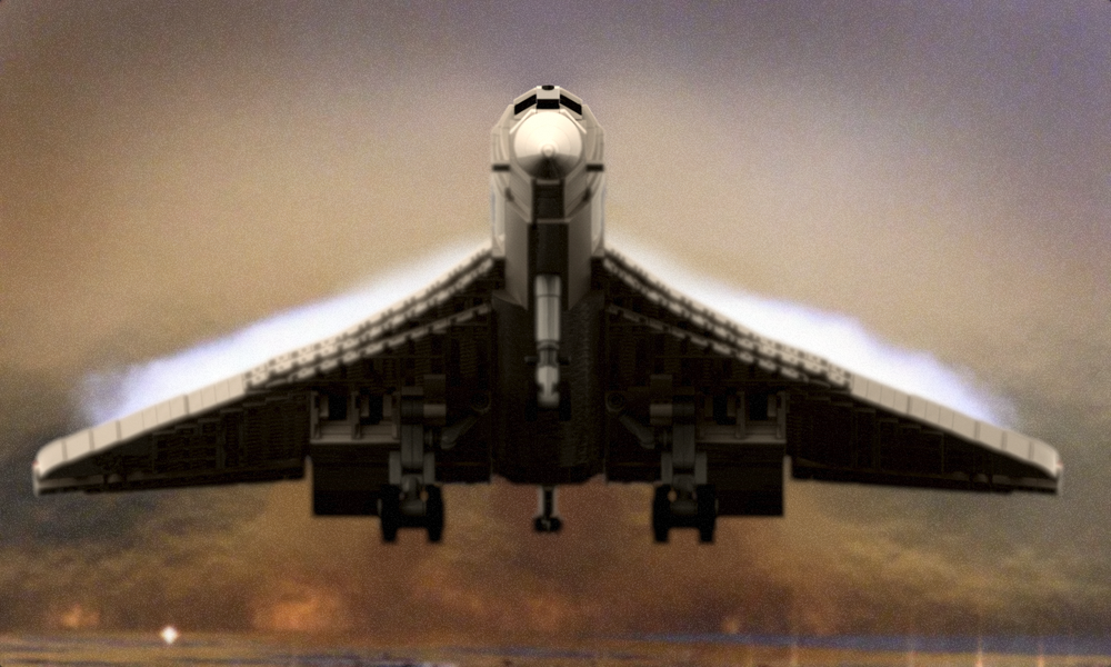 Lego 1:72 Scale Concorde