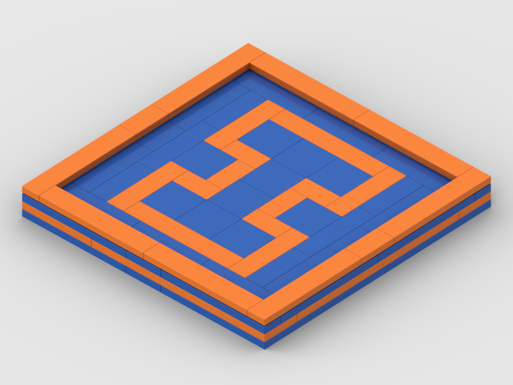 Lego University of Illinois Coaster