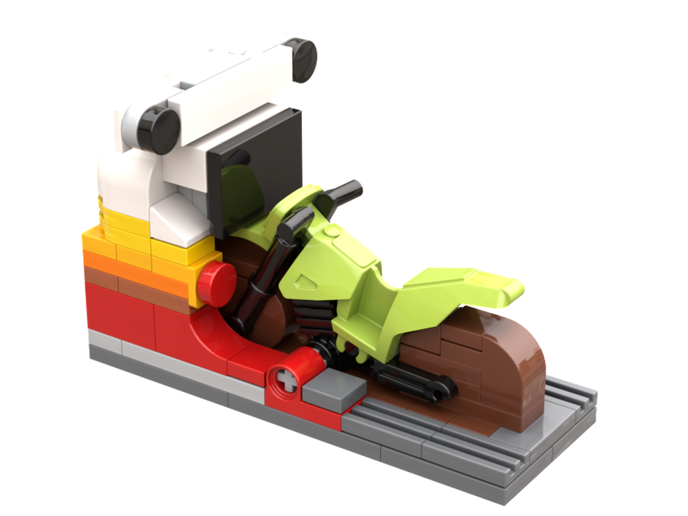 Lego Dirt Bike Arcade Game
