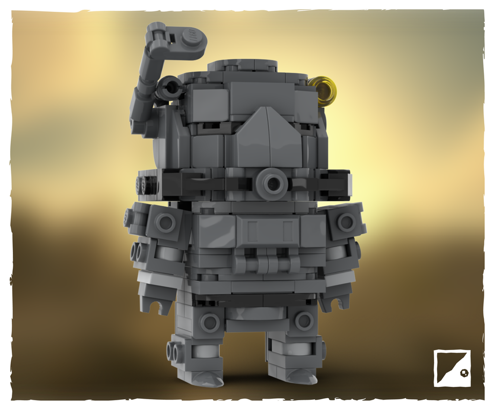 Lego Fallout LEGO Brickheadz MOC ~ T-60 Power Armor