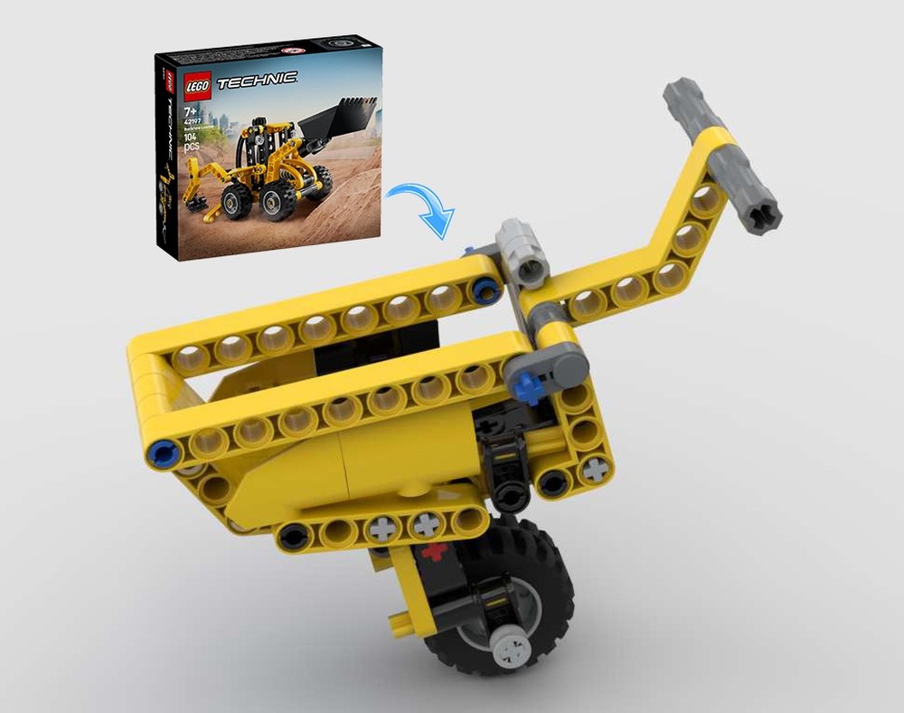 Lego Wheelbarrow 42197 Alternative