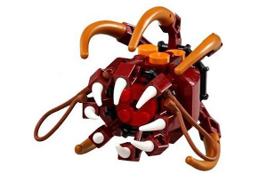 Lego Rathtar Dark Red - Brick Built