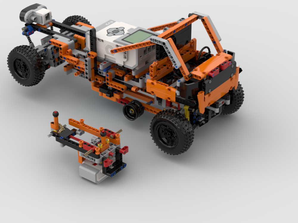 Lego Ev3+Ford F-150 Raptor Alternative build