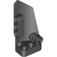 Lego Technic Panel Fairing # 3 Small Smooth Long, Side A / Black