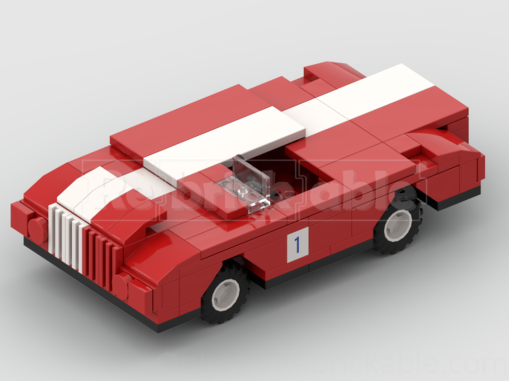 Lego #6.6.2 Classic car racer (big, gen 2)