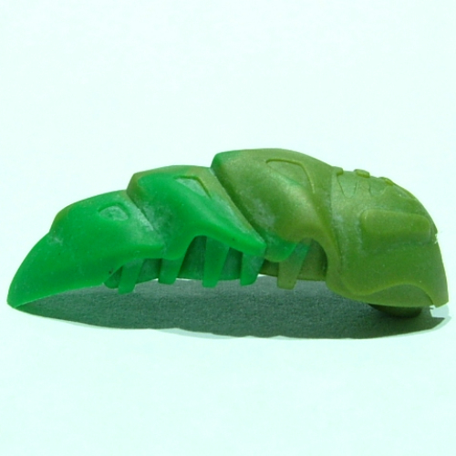 Lego Large Figure Accessory, Rahkshi Kraata Stage 1 with Marbled Green Tail Pattern