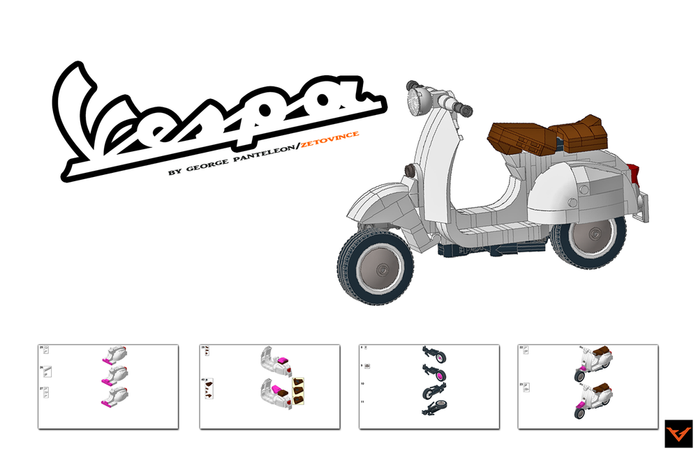 Lego Vespa