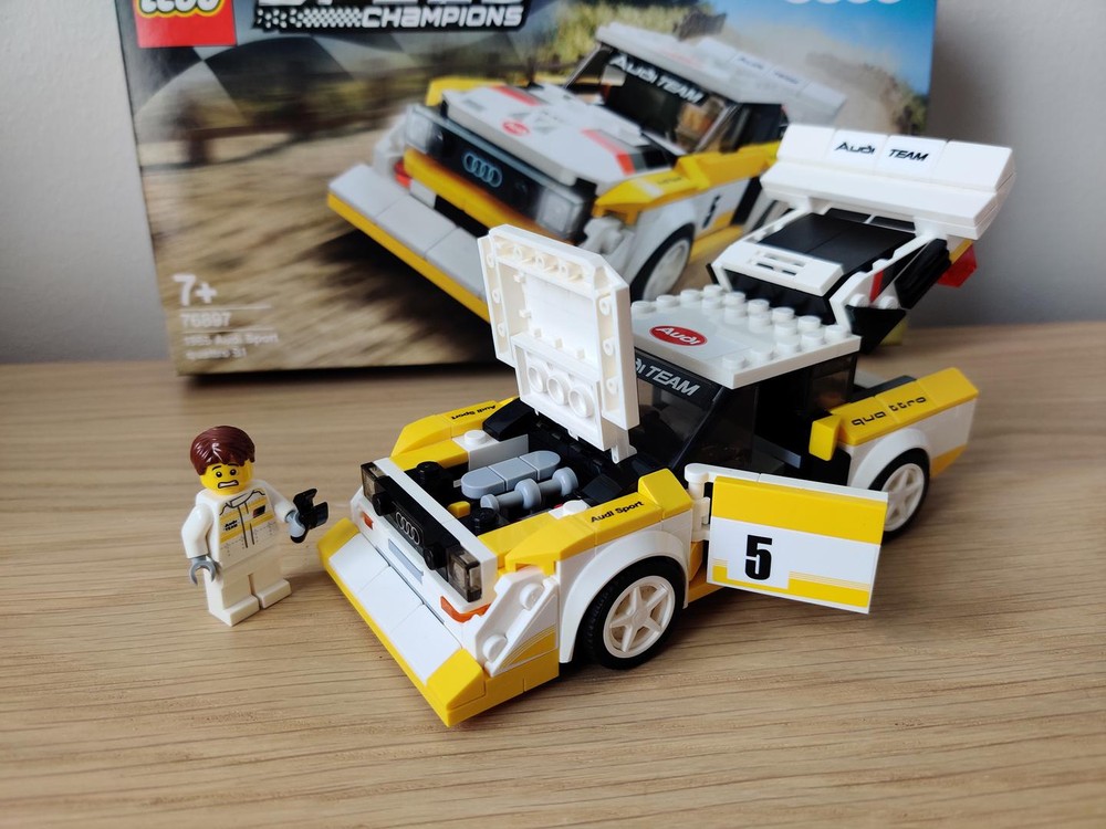 Lego Audi Sport Quattro S1 with functions