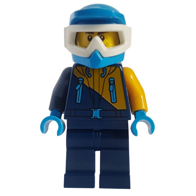Lego Arctic Explorer, Dirt Bike Helmet, Snow Goggles