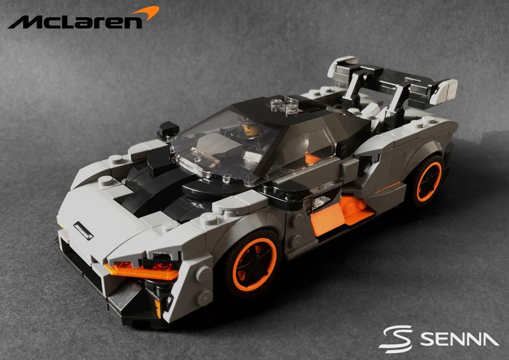 Lego McLaren Senna - Speed Champions 8 Studs wide