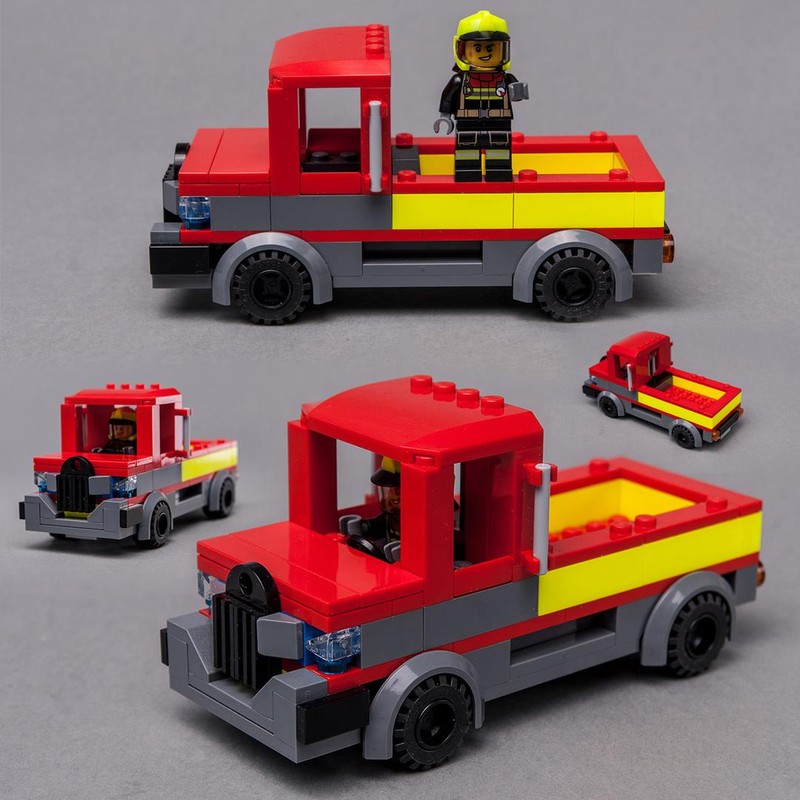 Lego 60320 Red Pickup