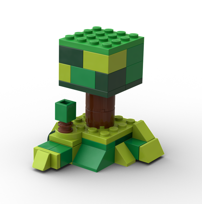 Lego Tree Scene