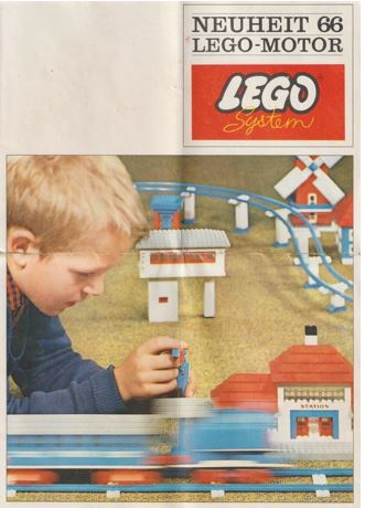 Lego 1966 Dealer Large German - Neuheit
