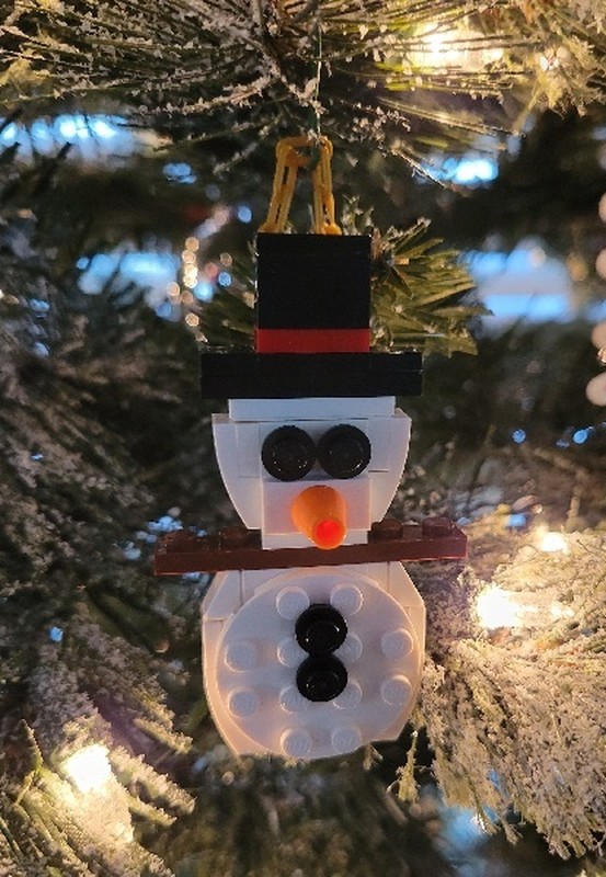 Lego Bricksculpt Snowman