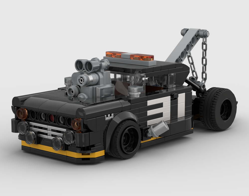 Lego 1977 Ford F-350 Custom Tow Truck 'Pac D'