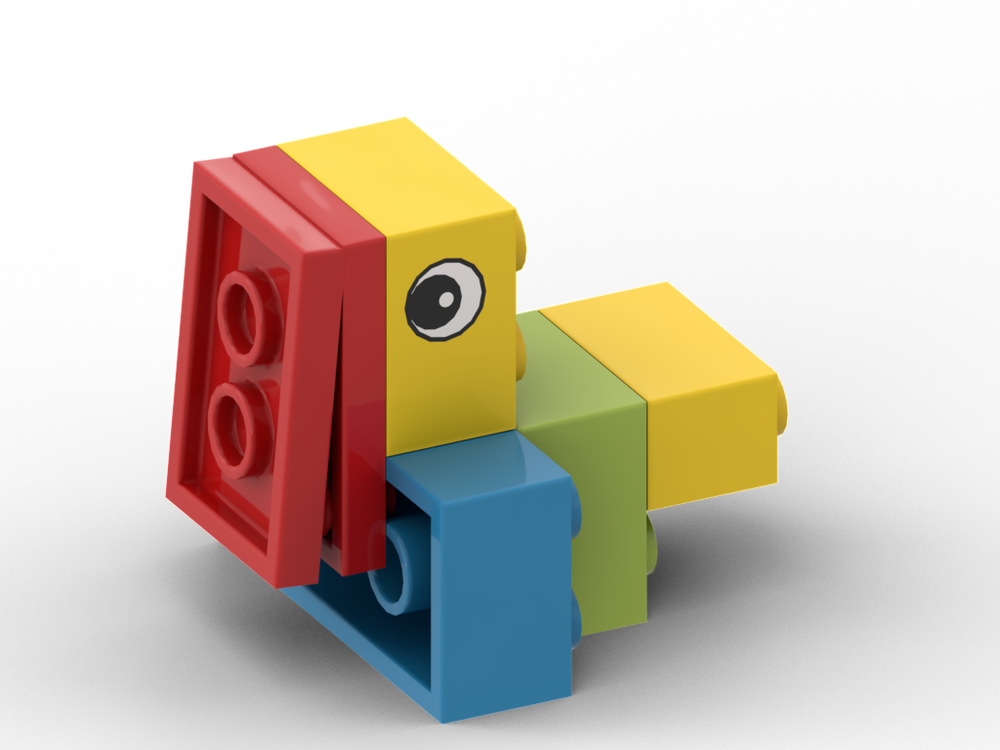 Lego 1551 (Tropical) Parrot