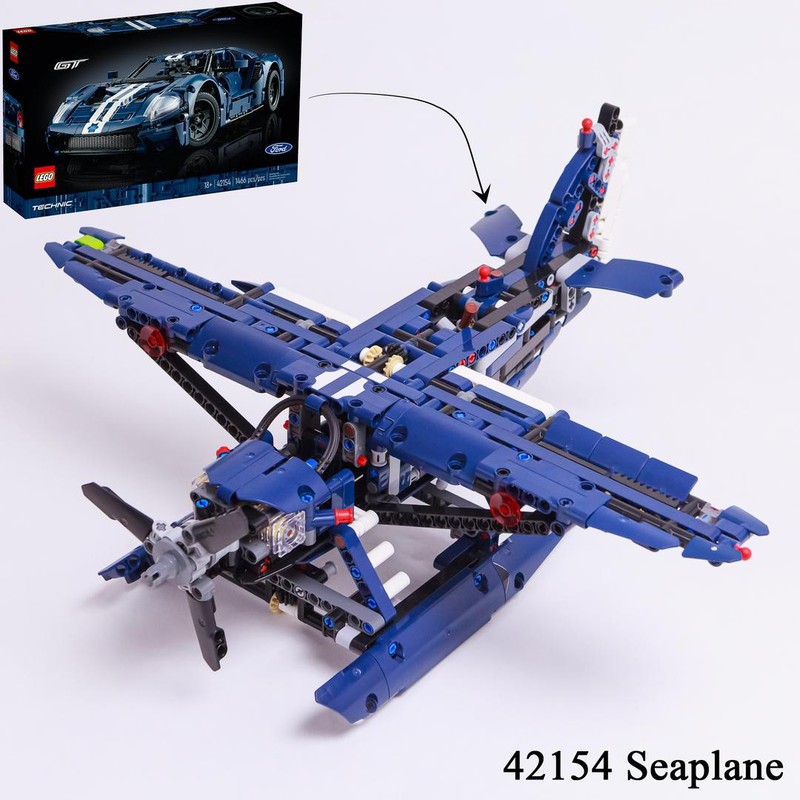 Lego Seaplane (42154 2022 Ford GT b-model)