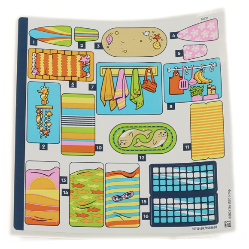 Lego Sticker Sheet for Set 42699-1