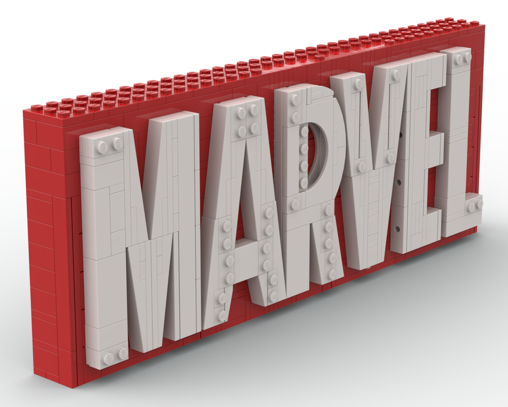 Lego Modified Marvel Logo