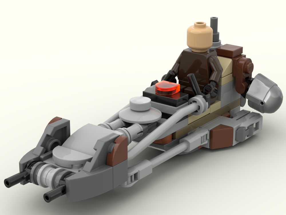 Lego Mandalorian Speeder Upgrade (75436 Mod)