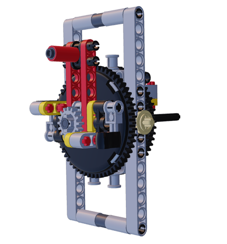Lego Two-way to One-way mechanism