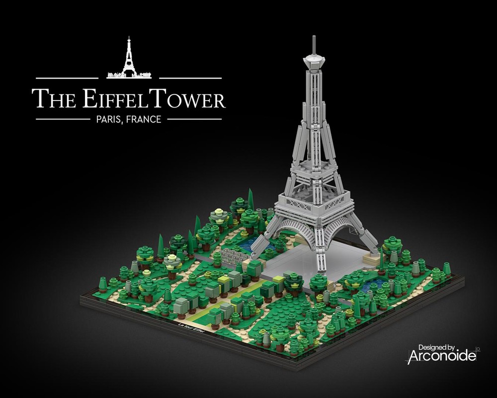 Lego Eiffel Tower - Champs de Mars - Tour Eiffel