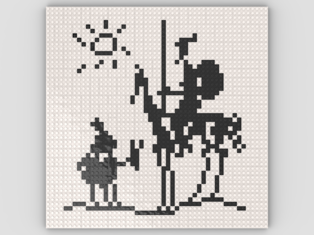 Lego "Don Quixote" Ai Weiwei