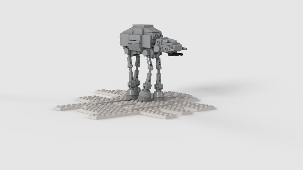 Lego Micro Size All Terrain Armored Transport(AT-AT) in the EP5 (V1.2)
