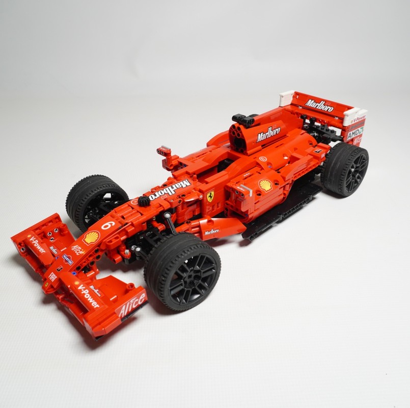 Lego Ferrari F2007 (8386 Base) 1:10 Scale