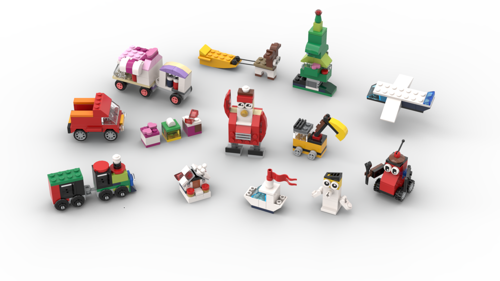 Lego 11014 Advent calendar mini