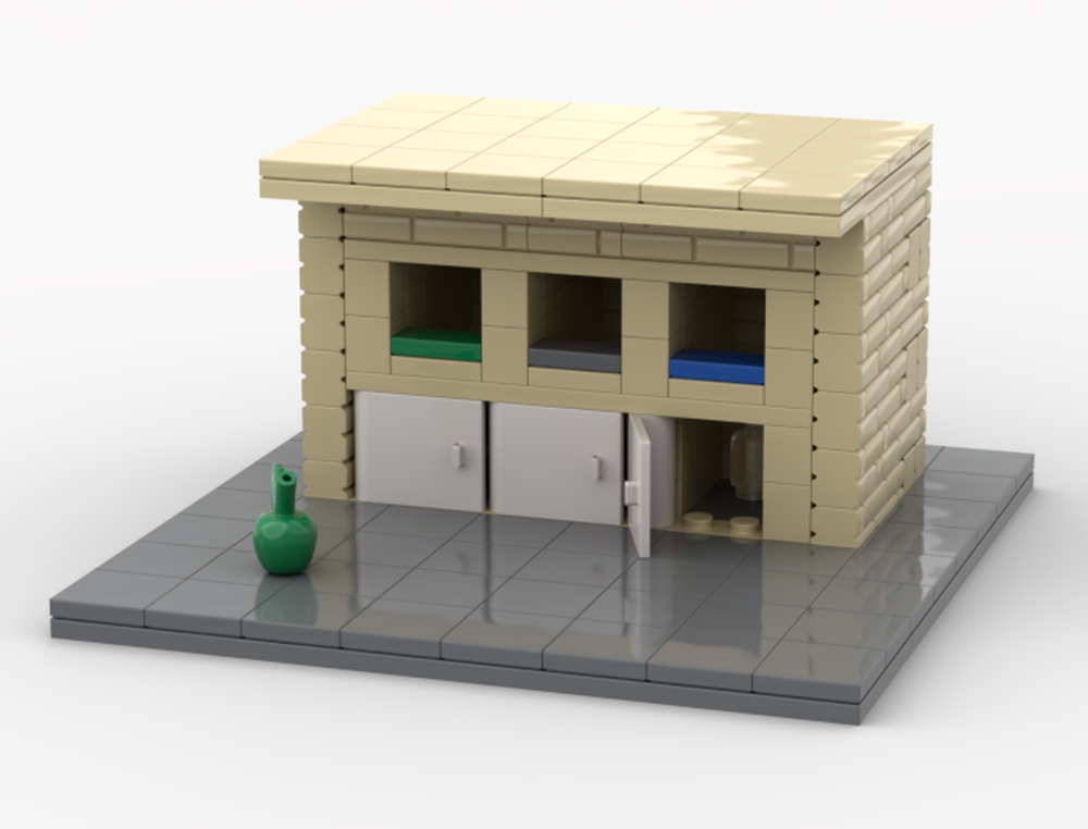 Lego Recycling center/ Bin