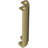 Lego Cylinder Quarter 2 x 2 x 5 (Wall) / Tan