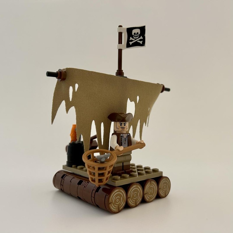 Lego Castaway's Raft
