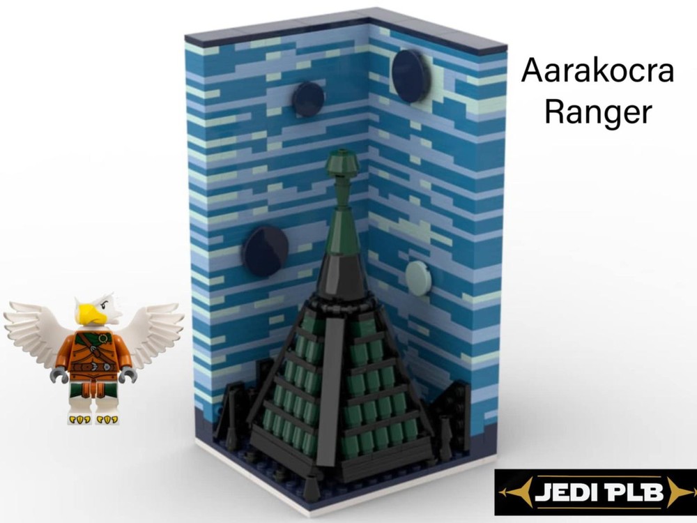 Lego Dungeons And Dragons Aarakocra Ranger Display