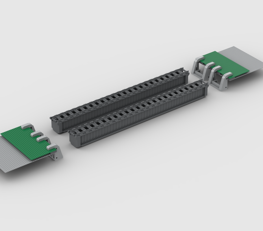 Lego Brads Train Bridge