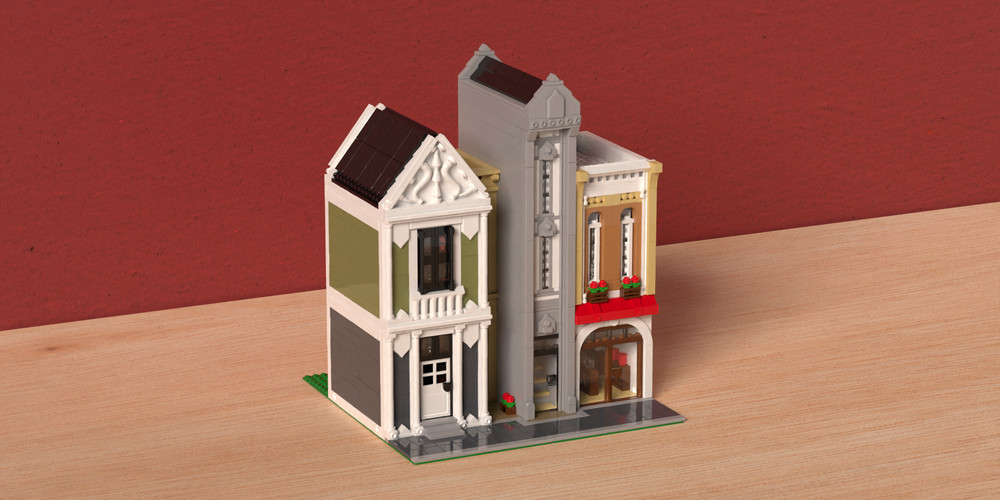 Lego Mug Shop Modular Buildings
