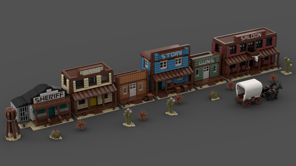 Lego Western Town
