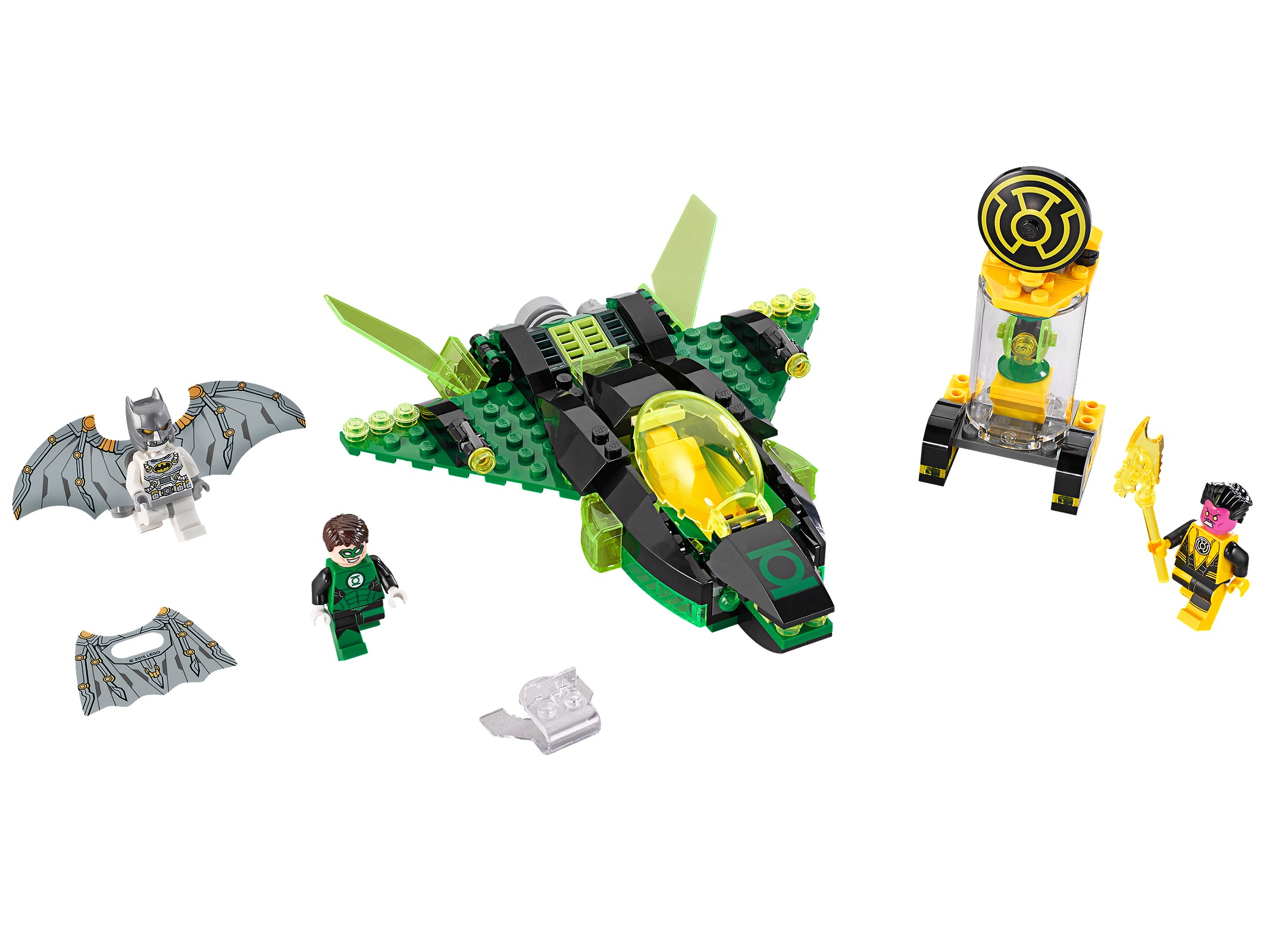 Lego Green Lantern vs. Sinestro