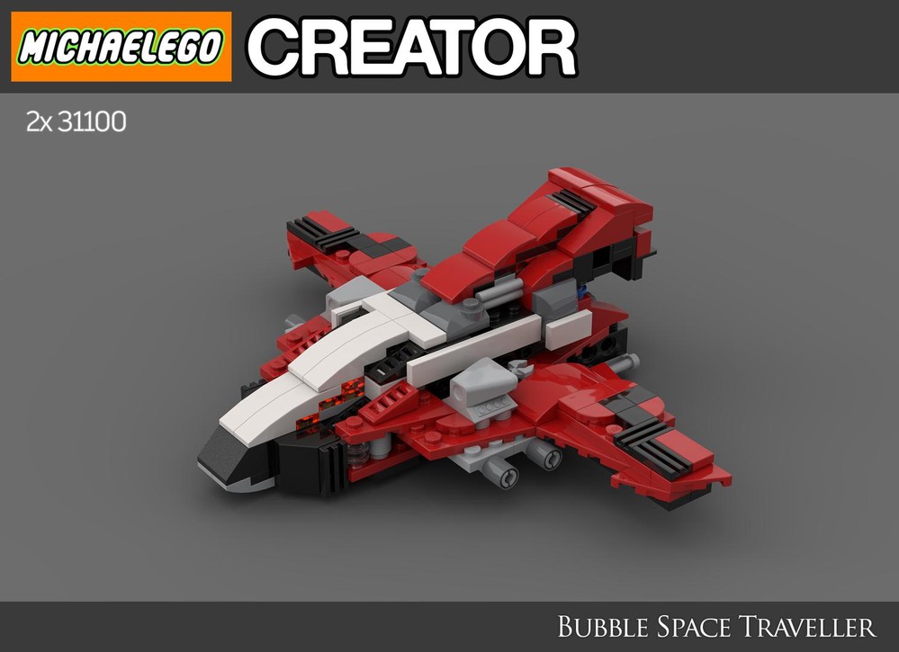 Lego 2x 31100 : Bubble Space Traveller