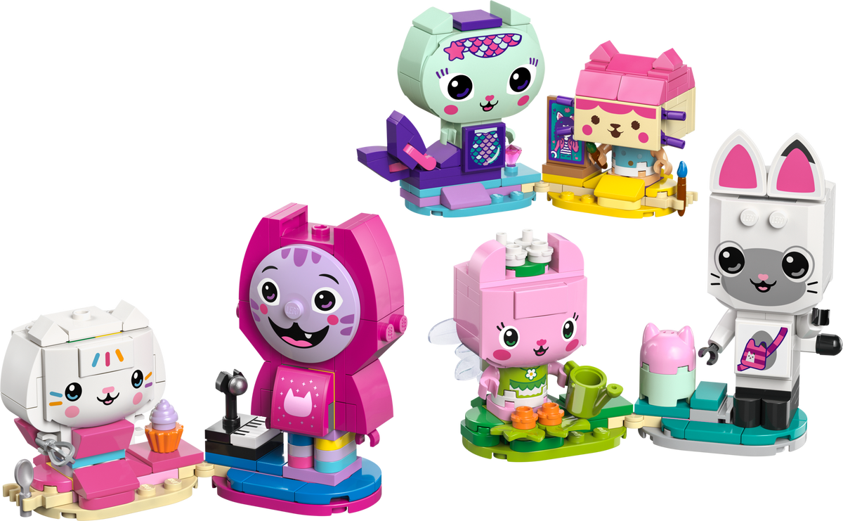 Lego Gabby's Brick-Built Cat Friends