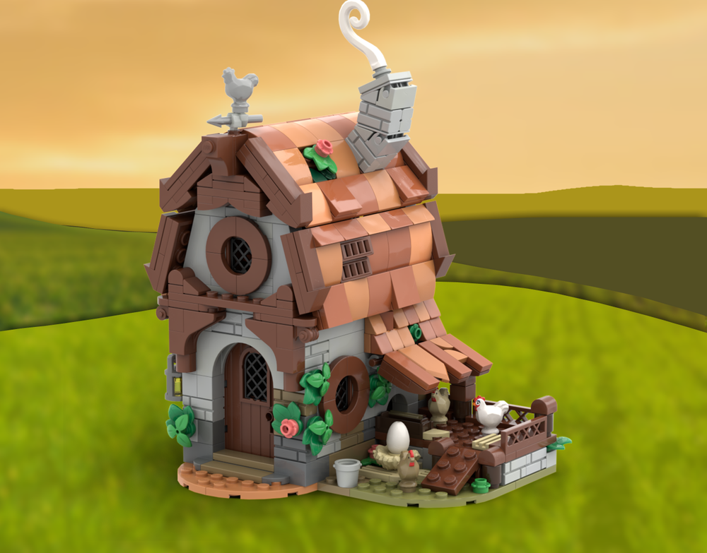 Lego Medieval Farmhouse