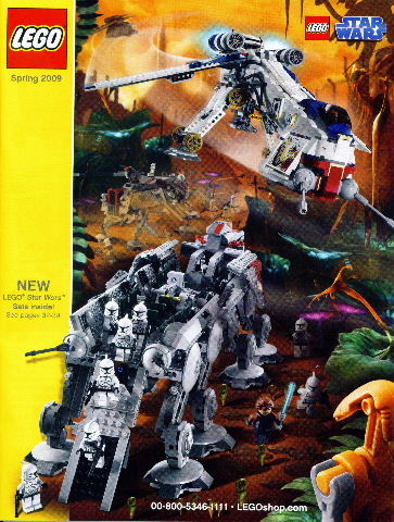 Lego 2009 Shop at Home - Spring UK (Star Wars cover)
