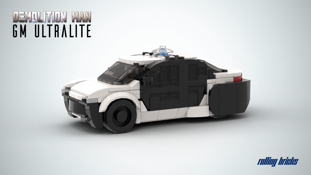 Lego GM Ultralite from Demolition Man