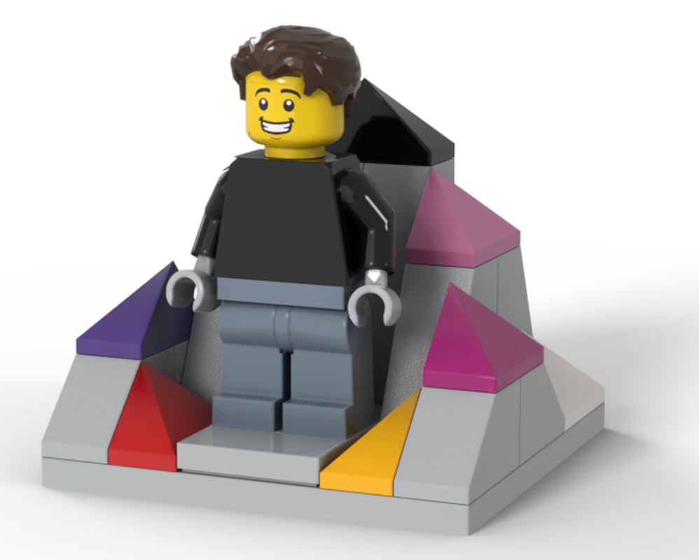Lego my signature minifig and stand
