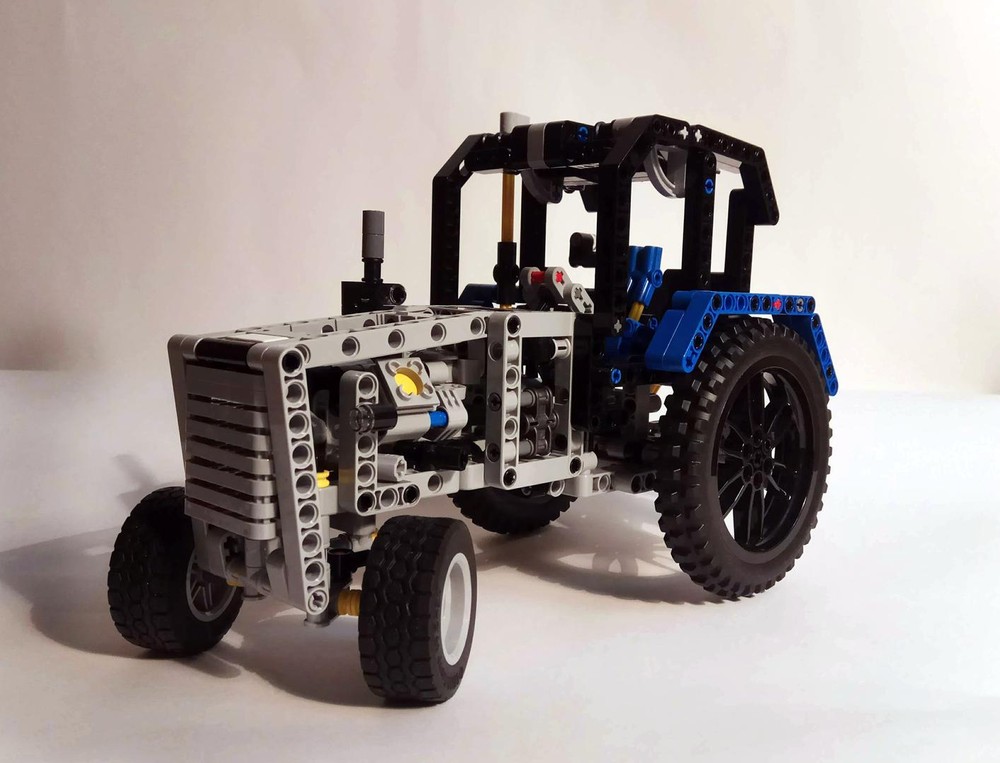 Lego 42063 C model: Tractor